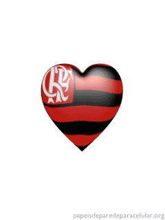 Gif Animado Corao Flamengo 240x320