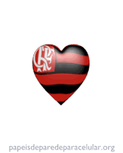 Gif Animado Corao Flamengo 176x220