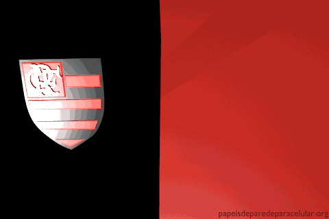 Gif Animado Escudo do Flamengo 3D 480x320 - 2