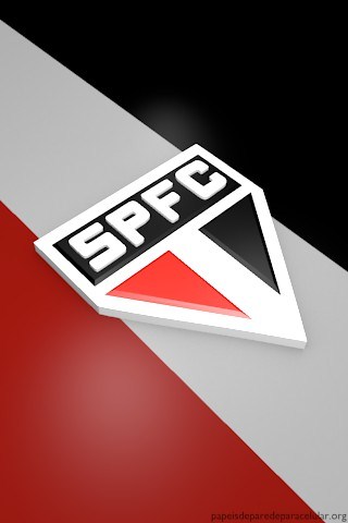 Celda de poder Exponer Perforación Papel de Parede para Celular - São Paulo FC 3D 320x480 - SPFC