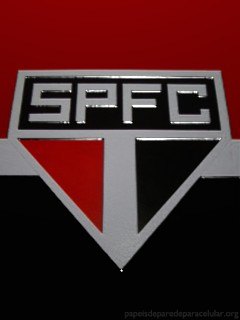 So Paulo FC 240x320 com Efeito 3D - SPFC