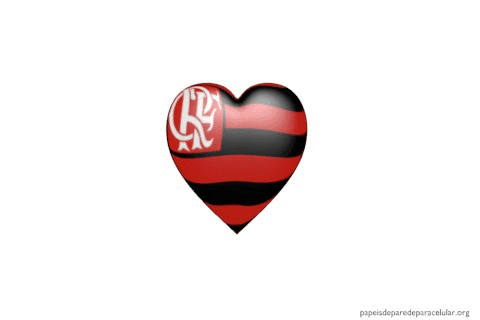 Gif Animado Coração Flamengo 480x320