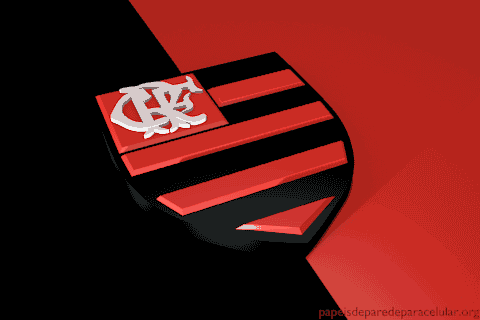 Escudo do Flamengo 3D Animado 480x320 